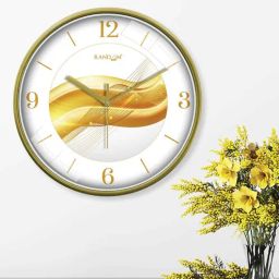 random 12 Inches White Round Wall Clock-picture-24