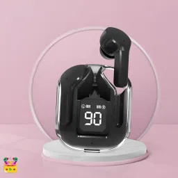 Ultrapods Max Blutooth Earbuds With Transparent Design Case & Led DisplayW311 Bluetooth Headset-image-80