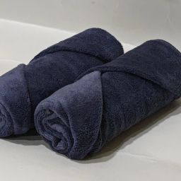 ZEDFIBER Face Towel, Plain Hanky 400GSM Handkerchief, RUMAL, NAPKIN (40X40CM) ["Grey"] Handkerchief-image-48