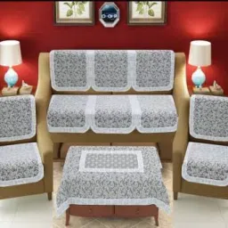 Sofa Cover Gray Pack7 Sofa Fabric-27