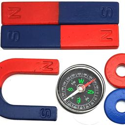 deziine 6pcs Science Magnet Set Science Experiment tool for Students and Multipurpose Office Magnets Pack of 1 image 5