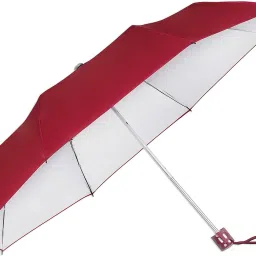 3 Fold UV Coated large stylist heavy duty long lasting Men & Women Travel Kc Umbrella-image-60