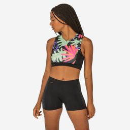 Women Surf Shorts- BLACK-15