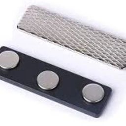 5 Pieces of Magnetic Name Tag/ID Badge Holder Black Multipurpose Office Magnets Pack of 5-image-12