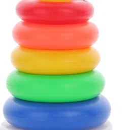 ABS Plastic Stacking Ring Multicolor Ring Sorting & Stacker for Kids 12+ Months-24
