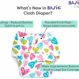 superbottoms BASIC 3 Cloth Diaper Shells (3 Waterproof Outer Shells Only) - Without pads image 3
