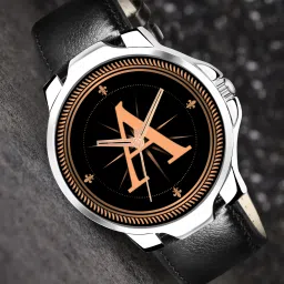 Analog Watch - For Men ALPHA-A-3K-SIL-BLK-L-2-5