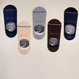 Cotstyle Men Pack Of 5 Shoe Liners Socks-7