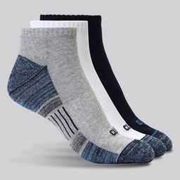 CULT Women Pack Of 3 S28 Low Ankle Cotton Socks-20