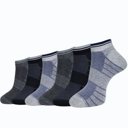 Dollar Socks Men Pack Of 6 Patterned Ankle-Length Socks-39