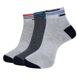 Dollar Socks Men Pack Of 3 Assorted Ankle Length Socks-19