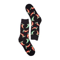 The Tie Hub Men Patterned Cotton Calf-Length Socks-image-49