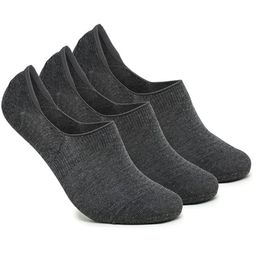 Xjarvis Unisex Pack Of 3 Assorted Shoe Liners-Length Socks-20
