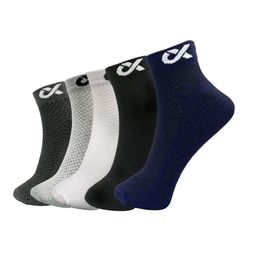 Xjarvis Unisex Pack Of 5 Assorted Printed Ankle Length Sports Socks-64