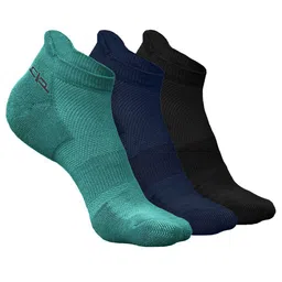 Heelium Men Pack Of 3 Patterned Ankle Length Socks-14