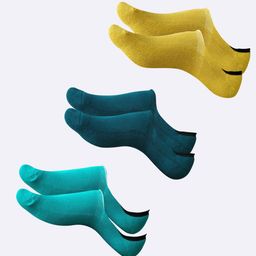 AIR GARB Pack Of 3 Shoe Liners Socks-image-51