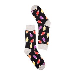 The Tie Hub Men Ice Cream Patterned Calf-Length Socks-47