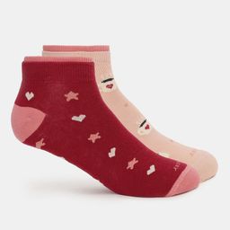 Jockey Women Pack Of 2 Patterned Ankle Length Socks-35