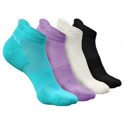 Heelium Women Pack Of 4 Anti-Bacterial Odour-Free Ankle Length Bamboo Socks-45
