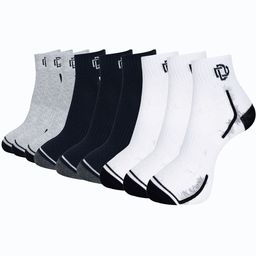 Dollar Socks Men Pack Of 9 Patterned Ankle Length Socks-14