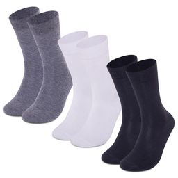 Supersox Men Pack Of 3 Calf-Length Cotton Socks-17