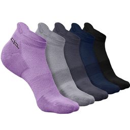Heelium Men Pack of 5 Anti-Bacterial Ankle-Length Socks-image-68