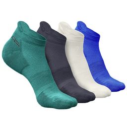 Heelium Men Pack Of 4 Anti-Bacterial Breathable Ankle Length Socks-image-53