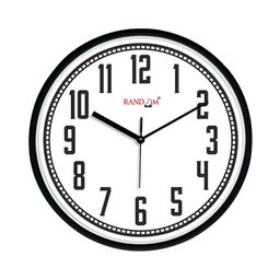 RANDOM White & Black Contemporary Round Wall Clock-picture-11