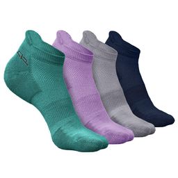 Heelium Men Pack Of 4 Anti-Bacterial Odour-Free Ankle Length Bamboo Socks-56