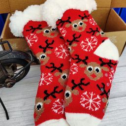 EL REGALO Kids Patterned Calf Length Socks-30
