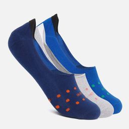 SPYKAR Men Pack of 3 No Show Socks-16