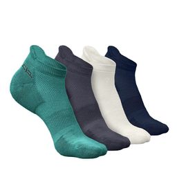 Heelium Men Pack Of 4 Bamboo Anti-Bacterial Odour-Free Ankle Length Socks-image-29