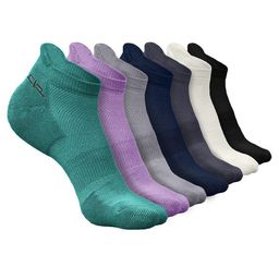 Heelium Men Pack of 7 Ankle-Length Anti-bacterial Socks-image-77