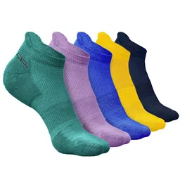 Heelium Men Pack Of 5 Patterned Ankle-Length Socks-image-90