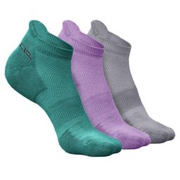Heelium Pack Of 3 Ankle Length Anti-Bacterial Breathable Odour-Free Socks-image-89