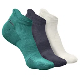 Heelium Men Pack Of 3 Ankle Length Anti-bacterial Breathable Odour-Free Socks-picture-15