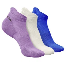Heelium Men Pack Of 3 Patterned Anti-Bacterial Ankle-Length Socks-image-96