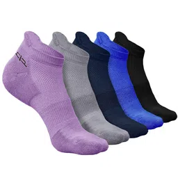 Heelium Men Pack Of 5 Anti-Bacterial Ankle-Length Socks-image-71