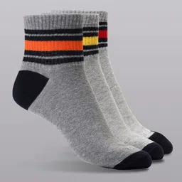 CULT S13 Men Pack Of 3 Ankle Length Cotton Socks-49