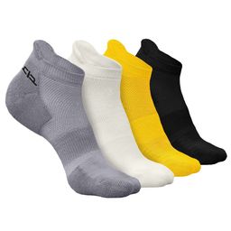 Heelium Men Pack of 4 Ankle-Length Anti-bacterial Socks-image-37