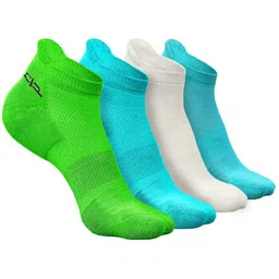 Heelium Women Pack Of 4 Anti-Bacterial Odour-Free Ankle Length Bamboo Socks-image-79