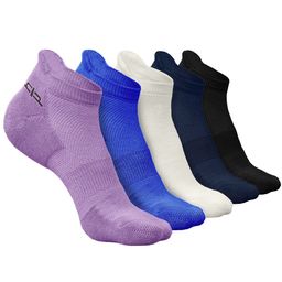 Heelium Men Pack Of 5 Anti-Bacterial Odour-Free Ankle-Length Socks-image-60