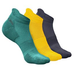 Heelium Men Pack Of 3 Patterned Anti Bacterial Ankle Length Socks-image-88