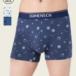 DAMENSCH Men Pack Of 3 Deo-Cotton Anti-Bacterial Moisture-Free Trunks-57