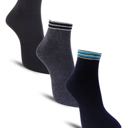 Dollar Socks Men Pack Of 3 Assorted Ankle-Length Socks-20