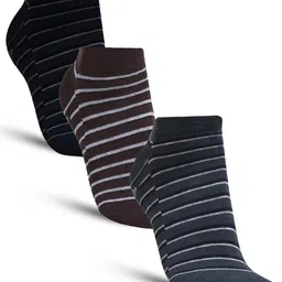 Dollar Socks Men Pack Of 3 Assorted Ankle-Length Socks-image-99