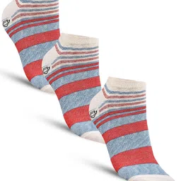 Dollar Socks Men Pack Of 3 Assorted Cotton Ankle-Length Socks-image-92