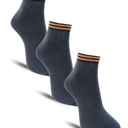 Dollar Socks Men Pack Of 3 Assorted Ankle-Length Socks-image-99