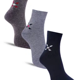 Dollar Socks Men Pack Of 3 Assorted  Ankle-Length Socks-image-96