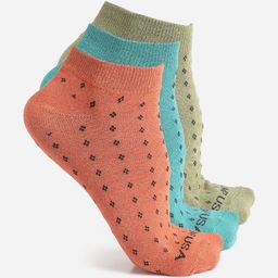 JUMP USA Men Pack Of 3 Assorted Above Ankle-Length Socks-25